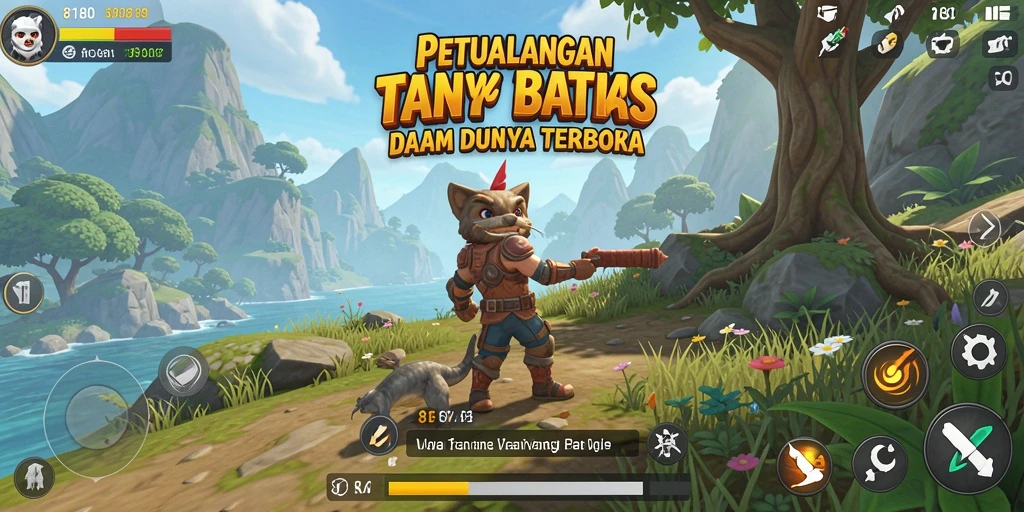 Gameplay Open World yang kreatif dan imersif.