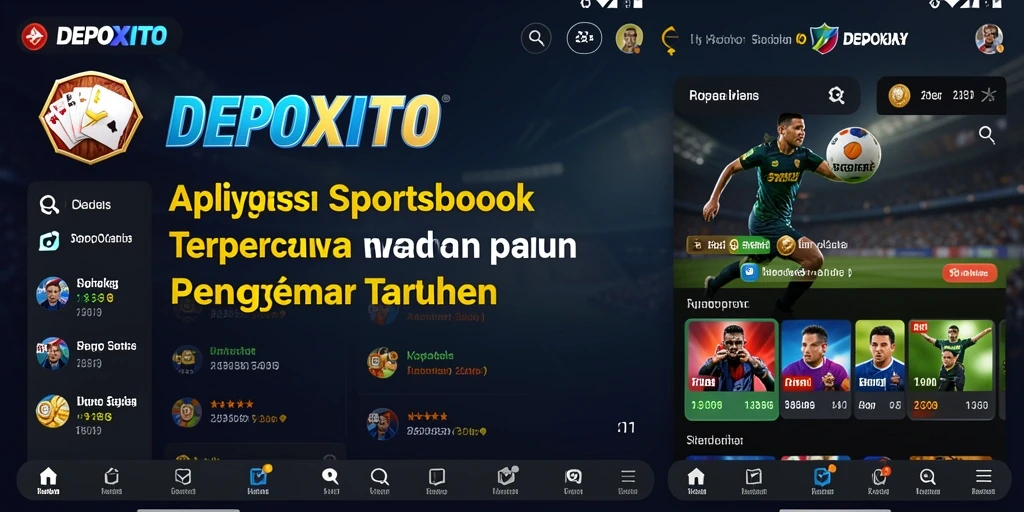 Tampilan antarmuka DEPOXITO yang modern dan intuitif.