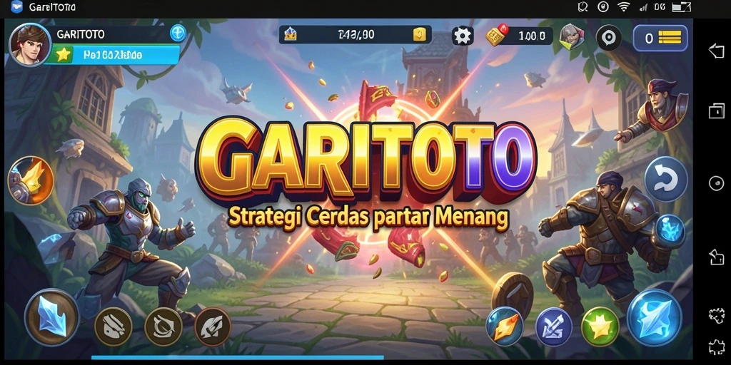 Tampilan menarik dari pertempuran strategis GARITOTO