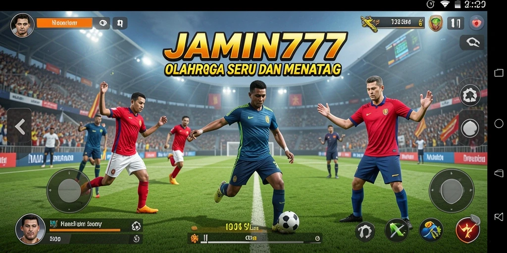 Tampilan permainan olahraga seru di JAMIN777 yang mendebarkan.