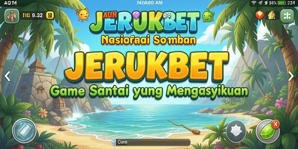 Tampilan menarik dari gameplay JERUKBET yang seru dan santai.