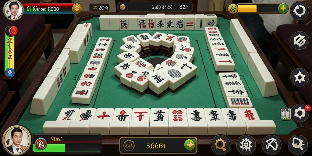 Tangkapan layar N06 menunjukkan pemain yang bersenang-senang dalam menyelesaikan teka-teki Mahjong.