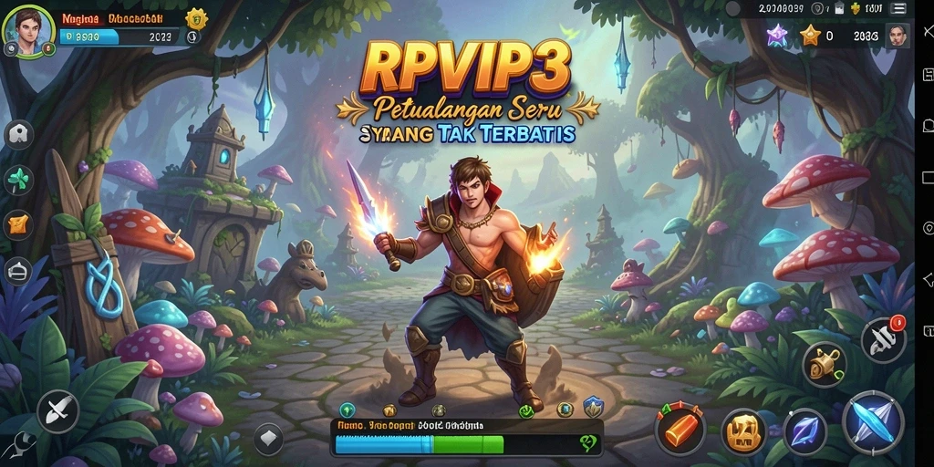 Tampilan gameplay RPVIP3 yang mendebarkan dan menantang.
